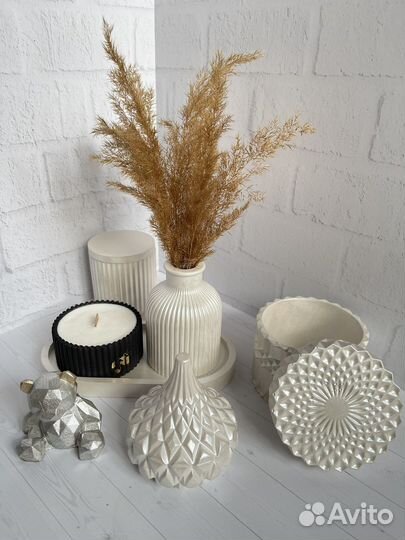 Вазы. Шкатулки. Свечи. Кашпо