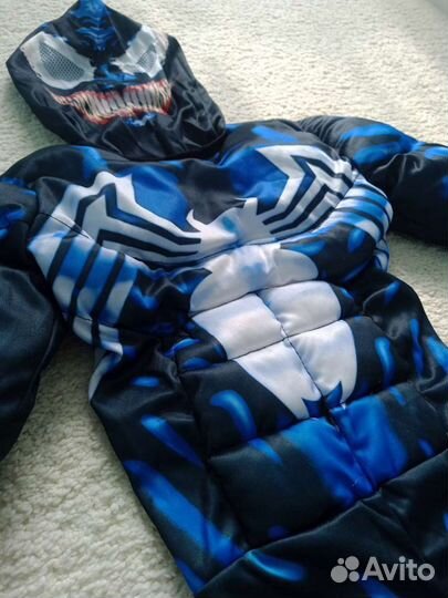 Новый. Детский костюм Веном, мускулы, супергерой