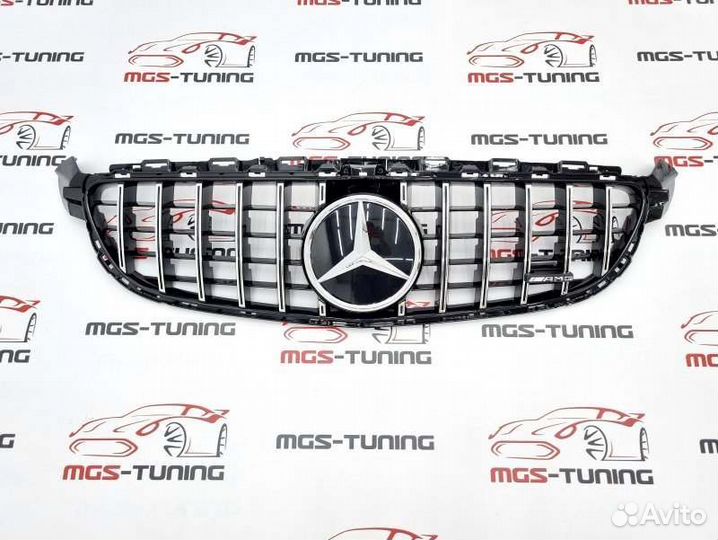 Решетка для оригинала C63 AMG Mercedes w205 рест