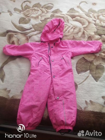 Комбинезон демисезонный для девочки 92