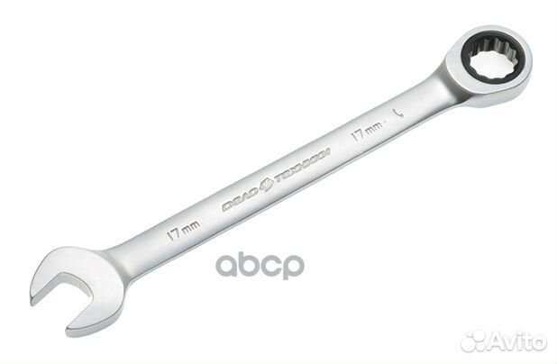 Ключ комбинированный с трещоткой х16мм Дело тех