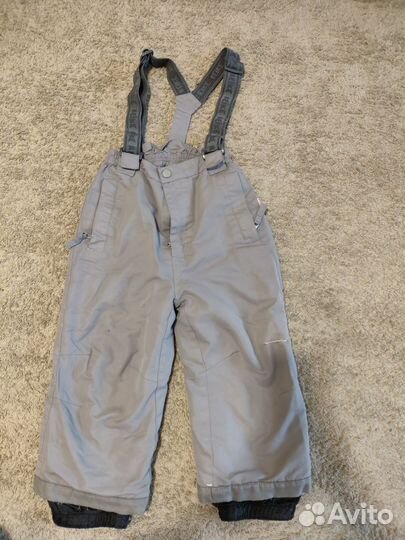 Куртка зимняя lappi kids 98+ полукомбинезон reike