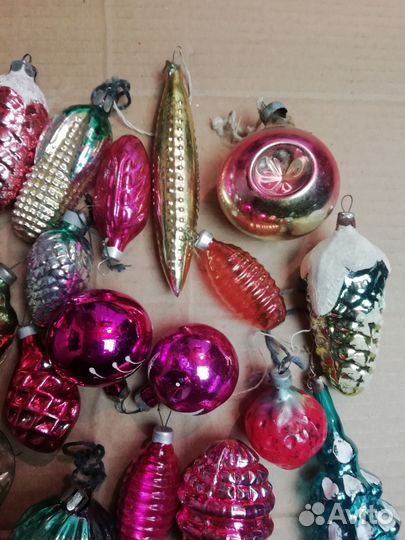 Елочные игрушки СССР