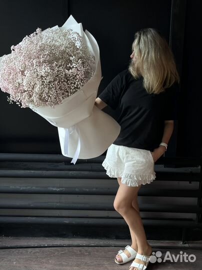 Гипсофилы букет цветов