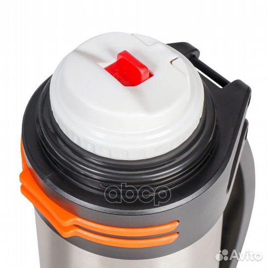 Термос с ручкой 2 0 л. нержавеющая сталь цвет