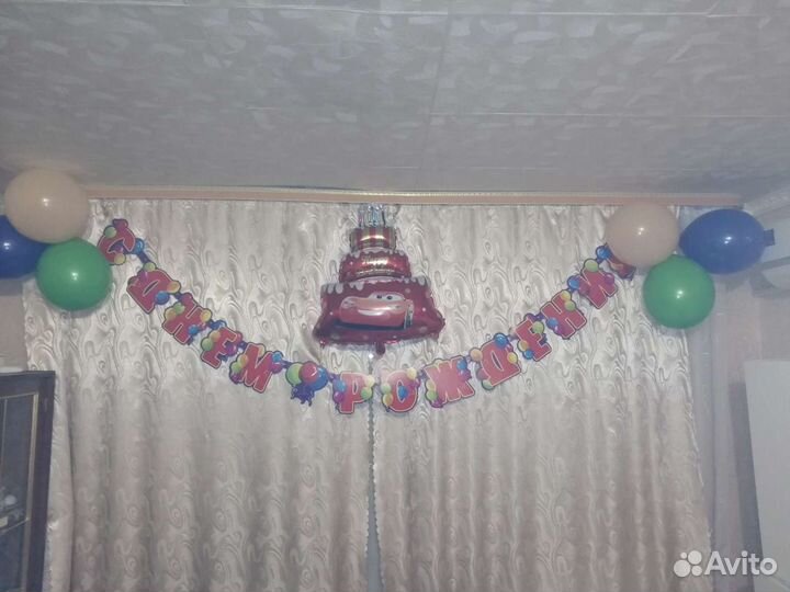 Воздушные шары цифры