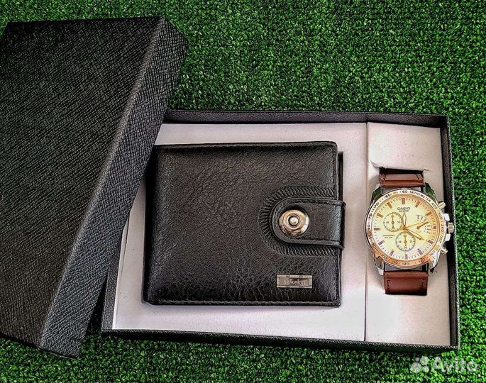 Кошелек и часы