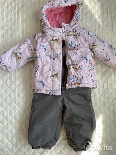 Детский комплект комбинезон и куртка демисезон