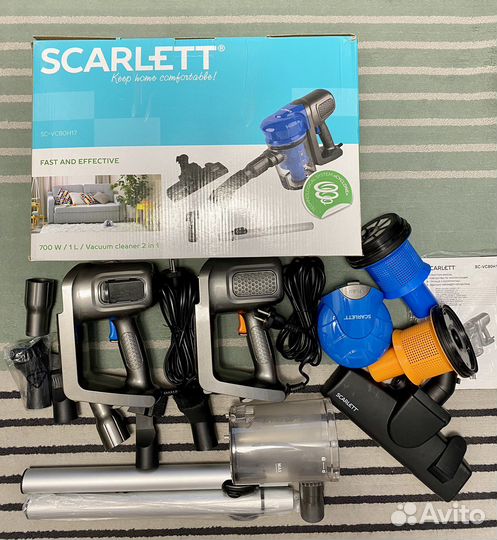 Запчасти на Пылесос scarlett
