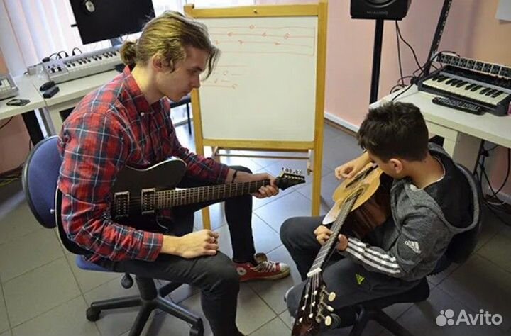 Уроки игры на гитаре и бас гитаре