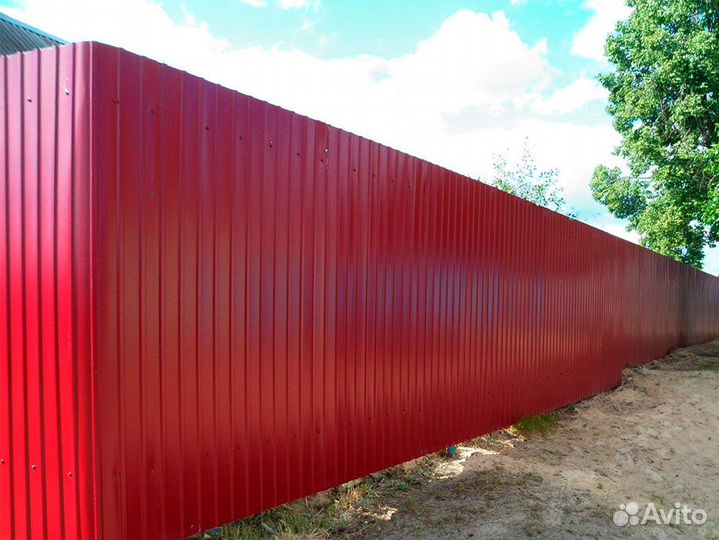 Профнастил для кровли и забора