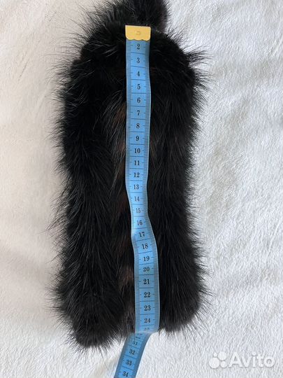 Меховая повязка на голову зимняя