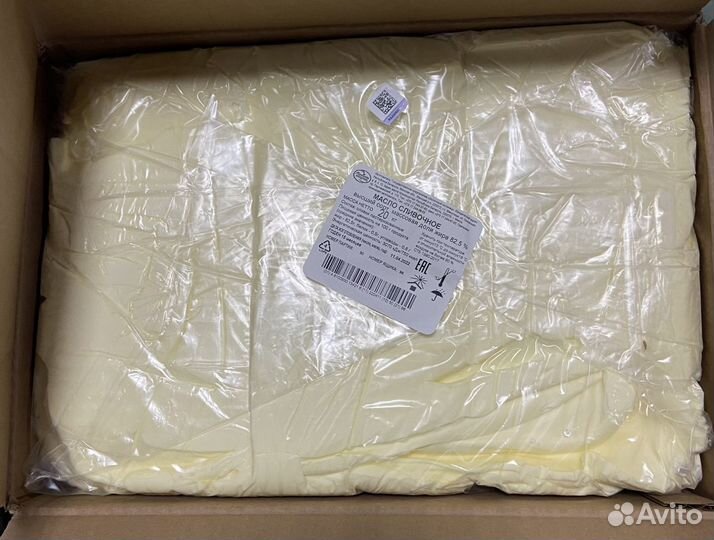 Масло сливочное монолит 83.0 Белорусское