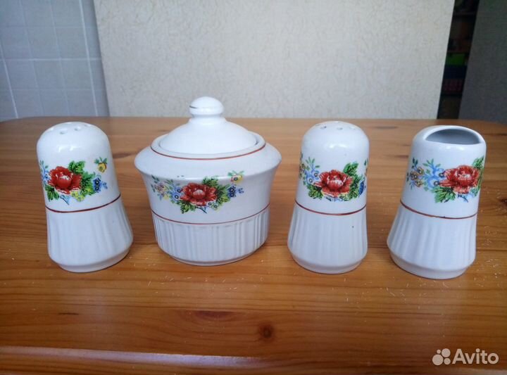 Фарфор набор для специй Корея