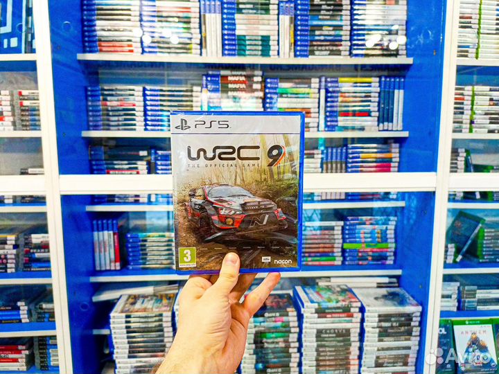 Wrc 9 ps5 новый (обмен дисков)