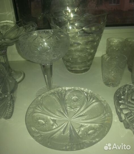 Хрусталь винтаж СССР, Чехия1960-1970 гг