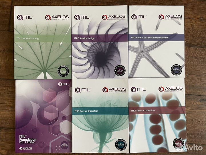 Комплект книг Itil на английском языке