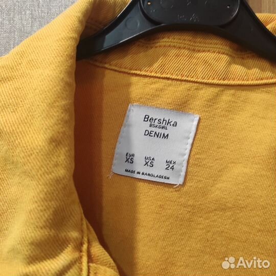 Джинсовая куртка bershka