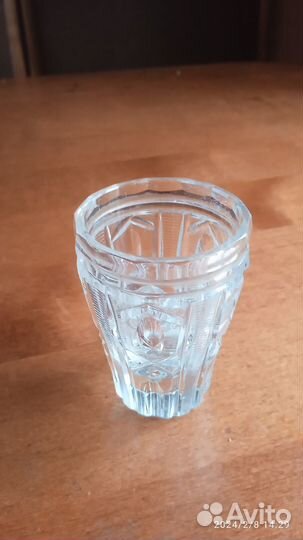 Вазочки, хрусталь, СССР, винтаж