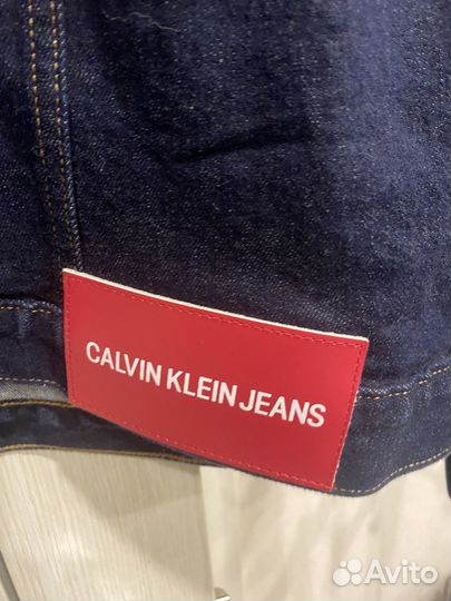 Куртка джинсовая calvin klein унисекс
