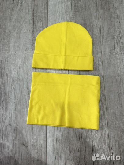 Детская шапка и снуд