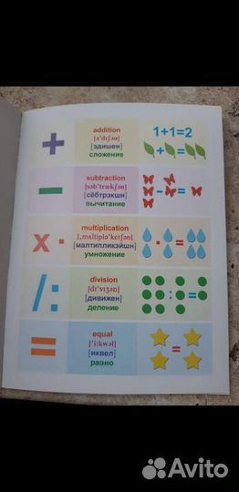 Цифры и счет в картинках английский язык дедактиче