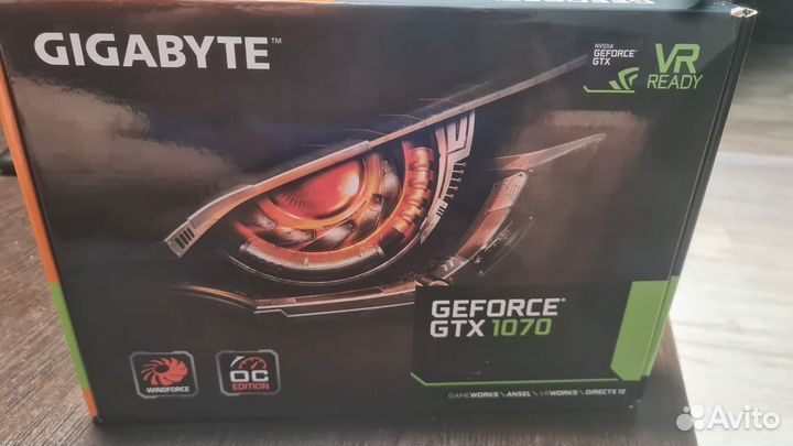 Видеокарта GTX 1070