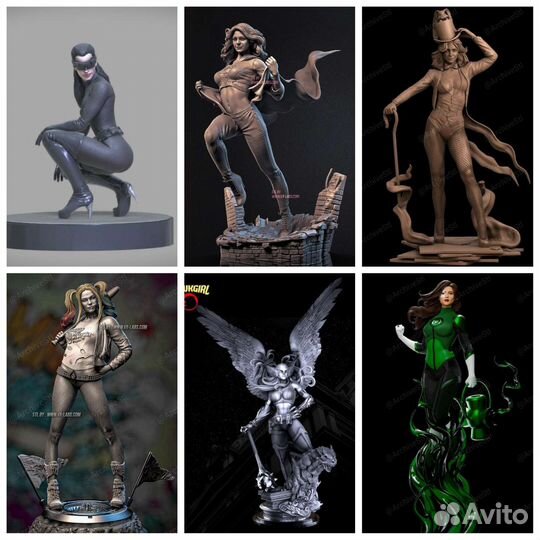 Много Фигурок из Dc комиксов