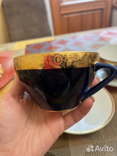 Чайная пара фарфор СССР