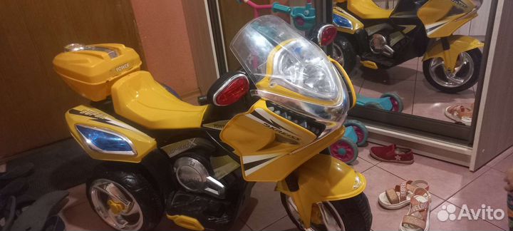 Детский электро мотоцикл