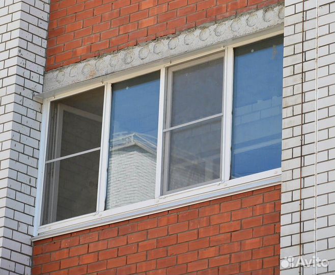 Теплое остекление лоджии 3000х1500 мм