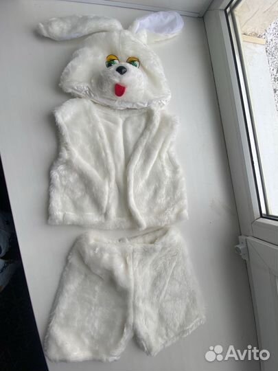 Костюм зайчика на 3-4 года