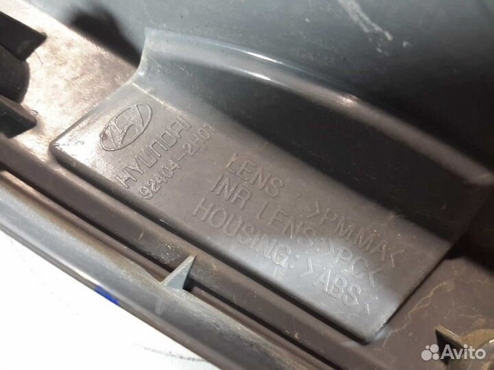 Фонарь правый Hyundai Elantra HD