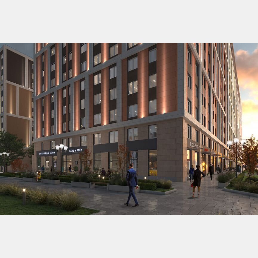Апартаменты-студия, 23,6 м², 15/17 эт.