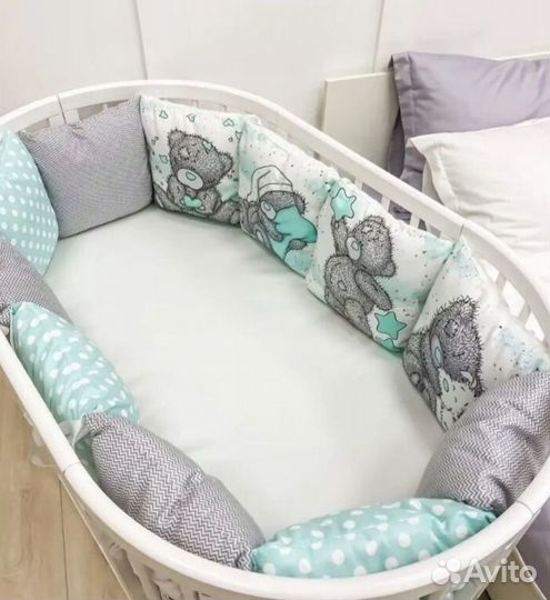 Бортики в кроватку 