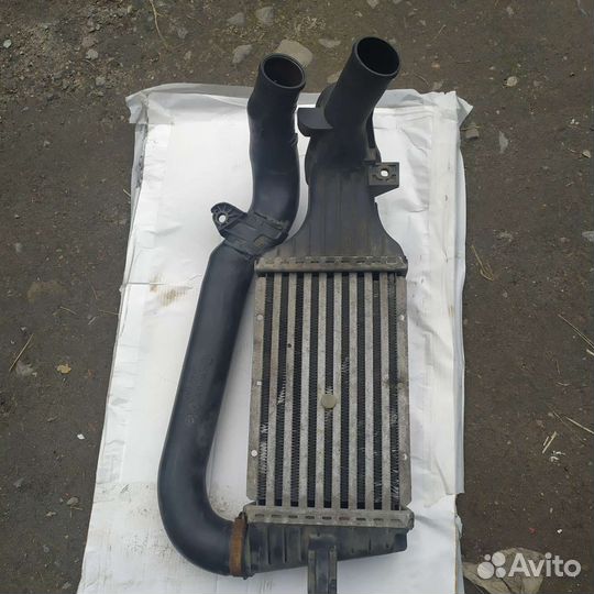 Opel astra h интеркулер