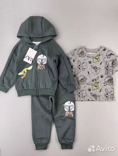 Костюм детский zara Starwars штаны и толстовка