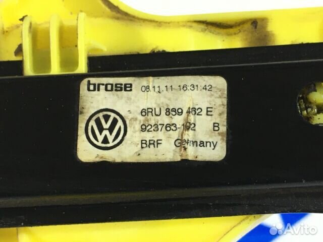 Стеклоподъёмник задний правый volkswagen polo 5 1