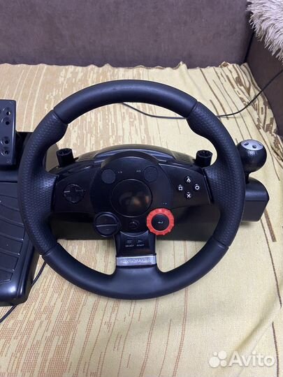 Игровой руль logitech driving force gt