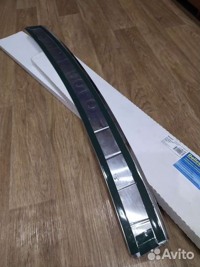 Накладка на задний бампер volkswagen polo седан