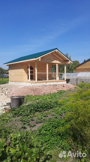 Строительство бань из бруса