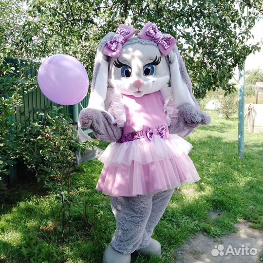 Зайка аниматор/Поздравления Рязань/Ростовые куклы