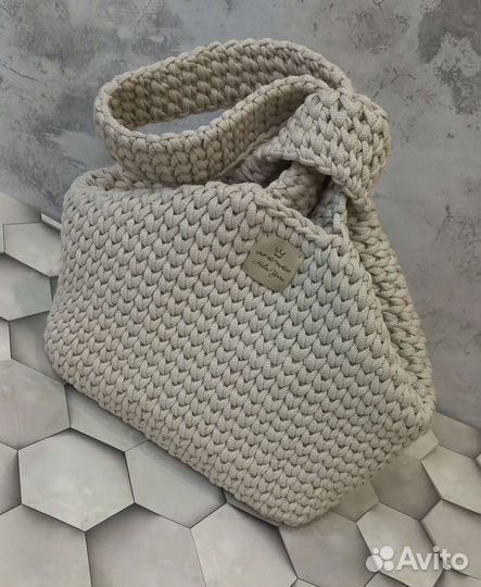 Сумка женская вязаная