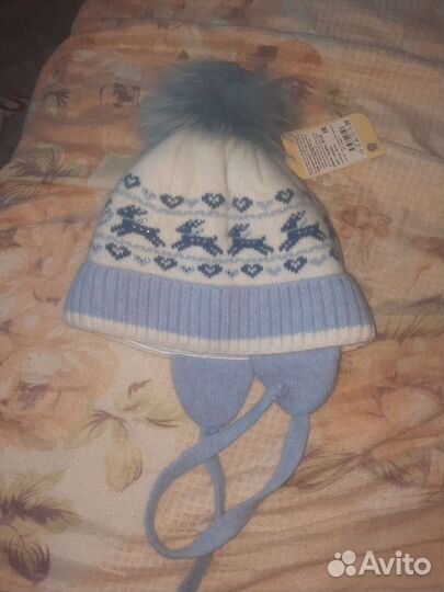 Шапка для мальчика новая зима