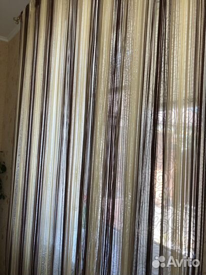 Нитяные шторы б/у 150х260