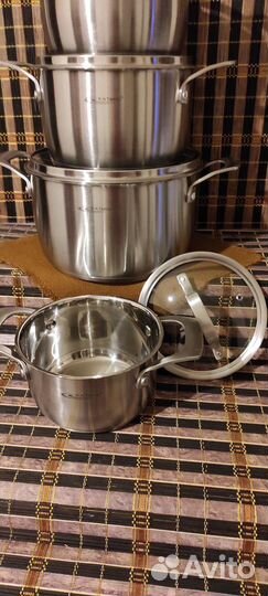 Кастрюли нержавеющие