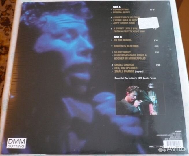 Tom Waits. Live From Austin (Romeo Bleeding). 1978