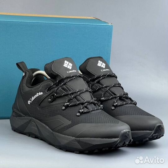 Черные термо-ботинки Columbia