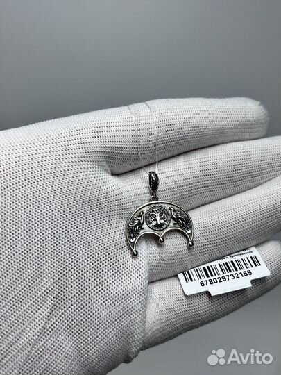 Серебро 925 пробы Кулоны серьги