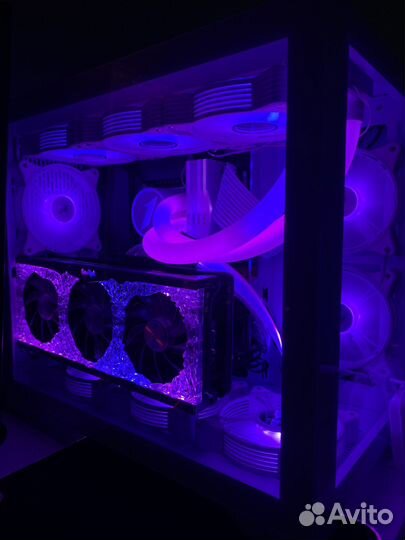 Вентиляторы кулера для корпуса пк aigo Белые 9шт